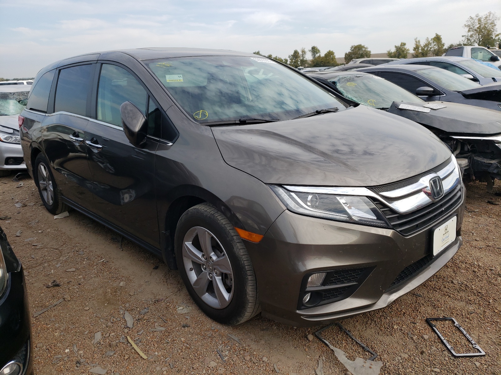 2019 Honda Odyssey Exl VIN: 5FNRL6H73KB053251 Lot: 59833361