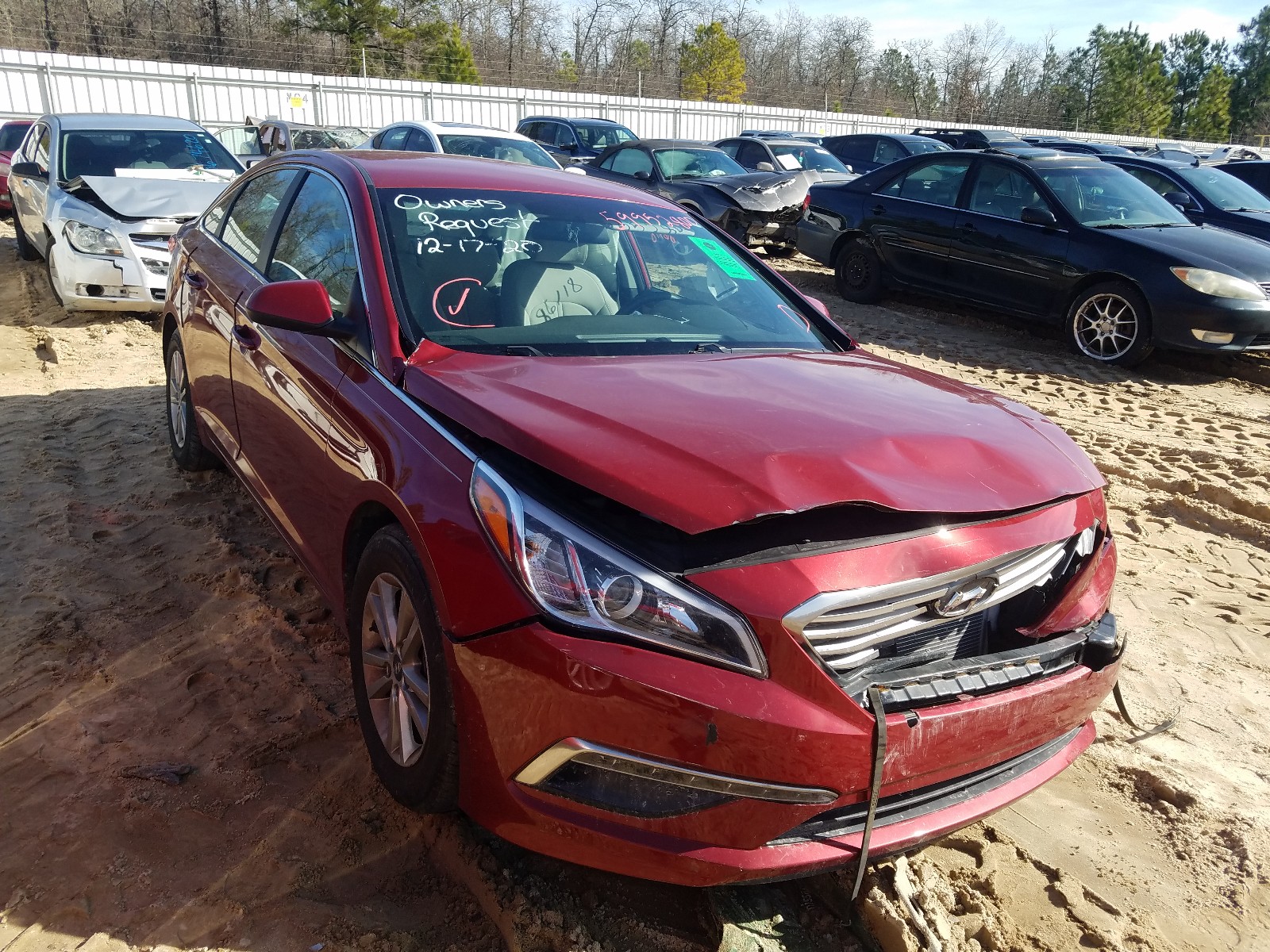 2015 Hyundai Sonata Se VIN: 5NPE24AF4FH170934 Lot: 73213154