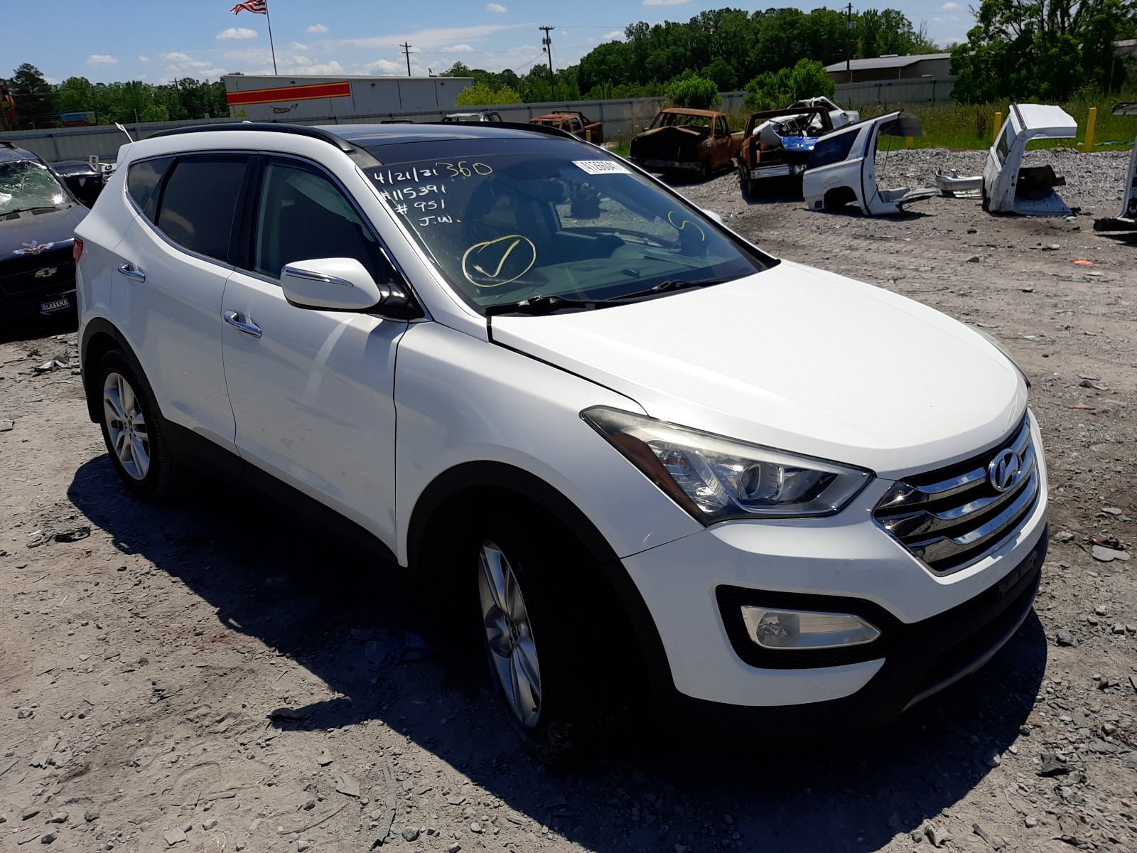 2014 Hyundai Santa Fe Sport VIN: 5XYZWDLA6EG131484 Lot: 41266041