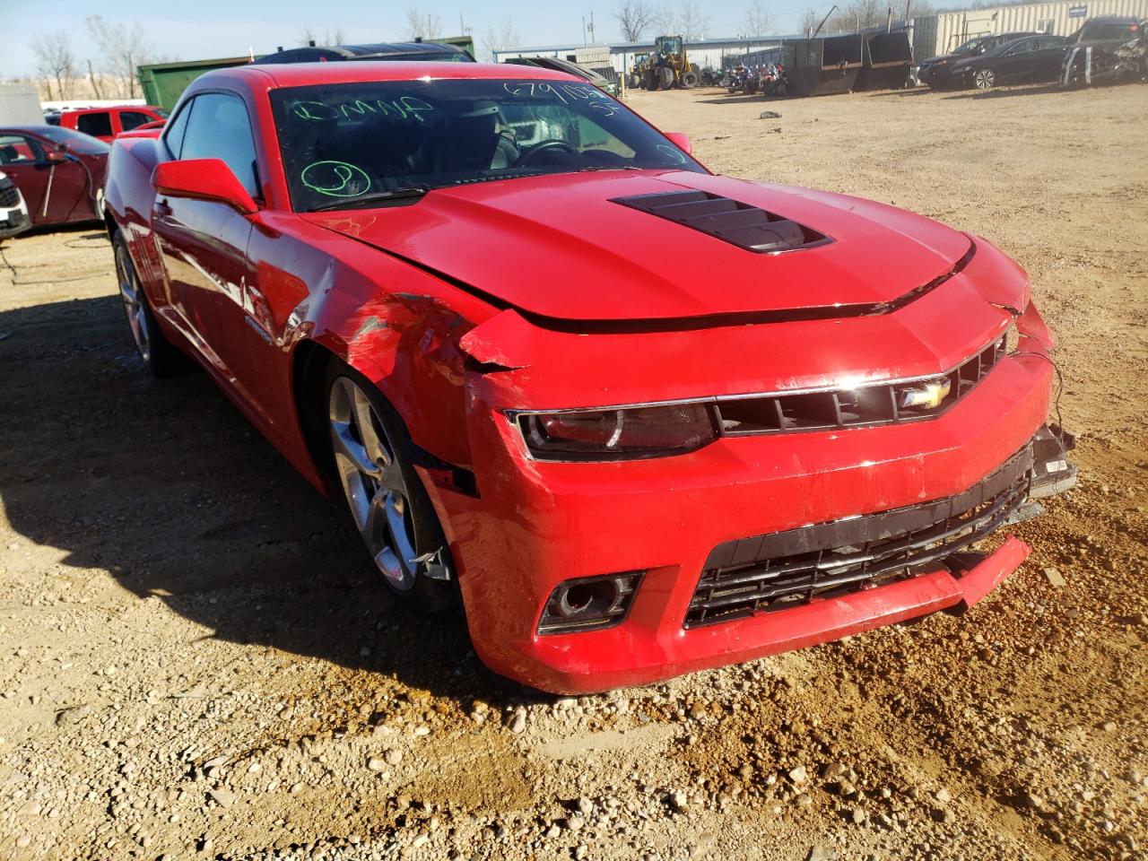 2014 Chevrolet Camaro 2Ss VIN: 2G1FK1EJ2E9170037 Lot: 67910251