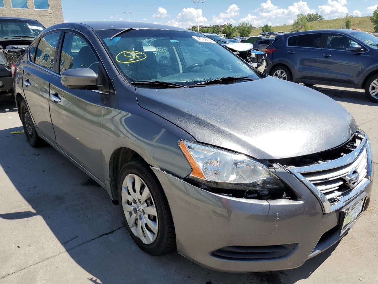 2015 Nissan Sentra S VIN: 3N1AB7AP2FL695325 Lot: 56789292