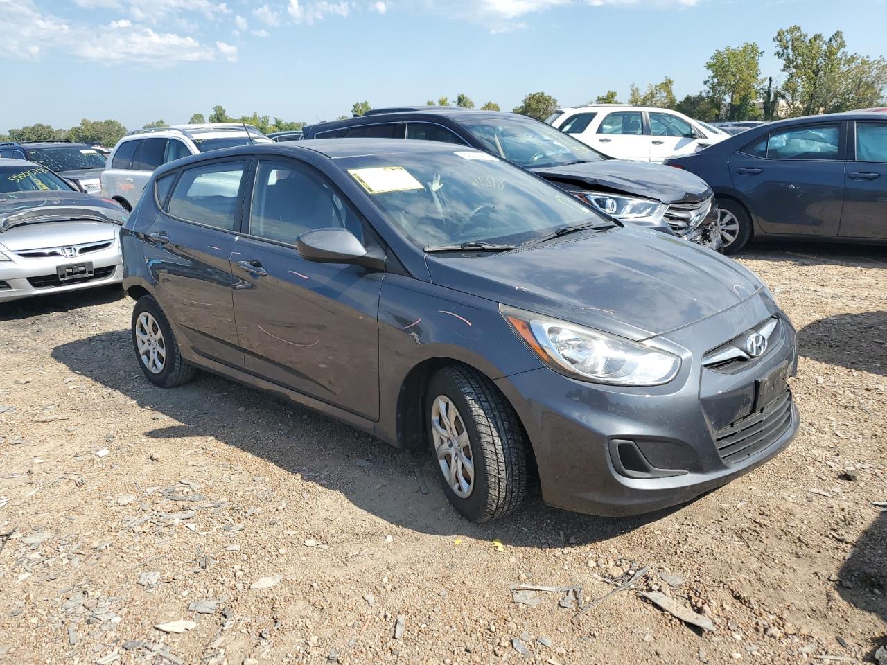 2012 Hyundai Accent Gls VIN: KMHCT5AE8CU028794 Lot: 59426662