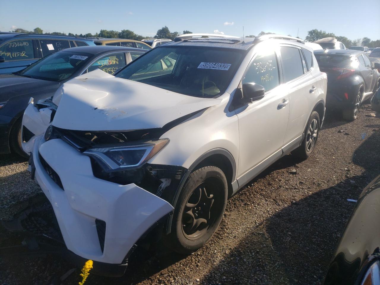 2016 Toyota Rav4 Le VIN: JTMBFREV8GJ086422 Lot: 59864032