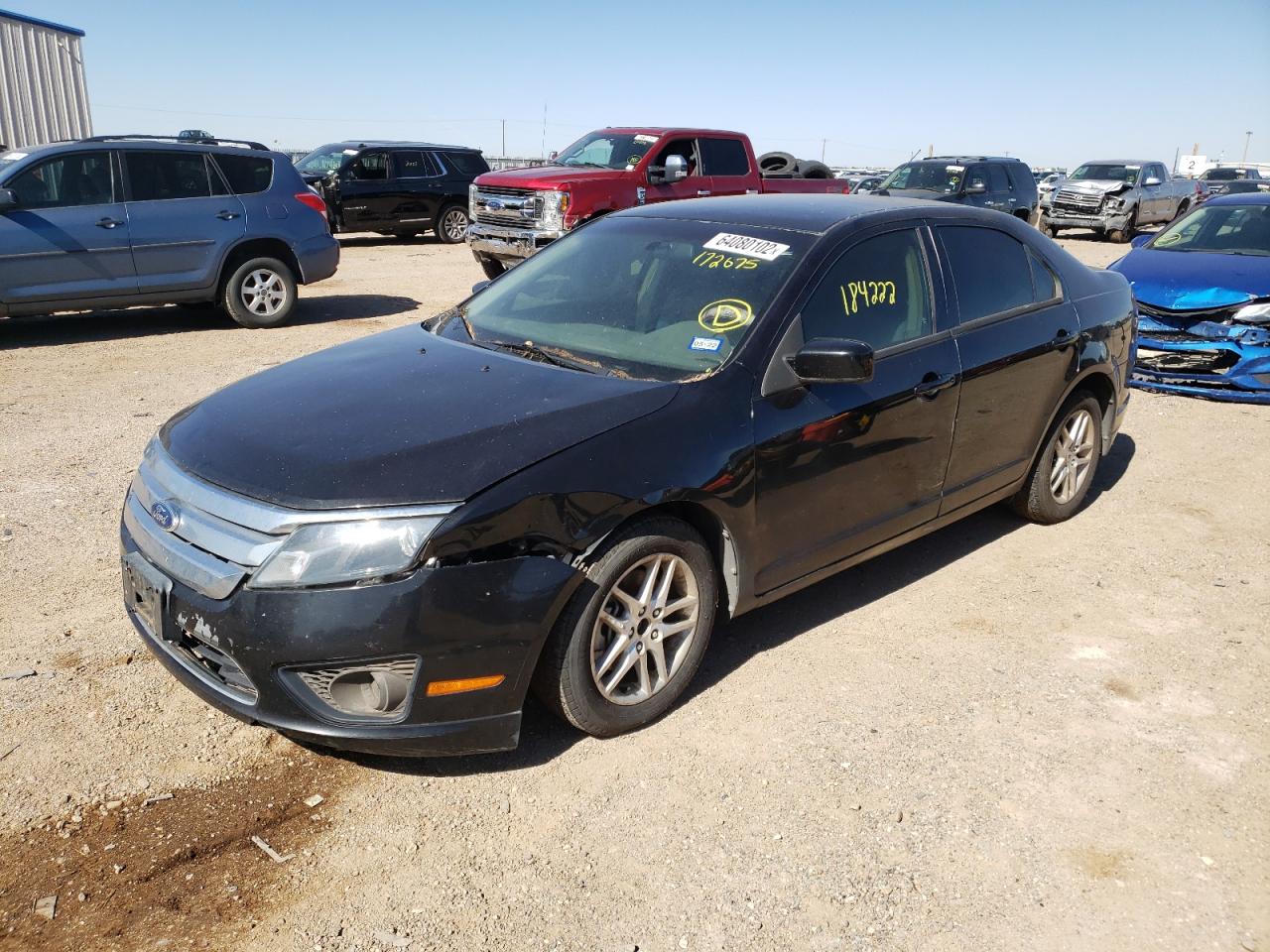 2011 Ford Fusion S VIN: 3FAHP0GA5BR172675 Lot: 64080102