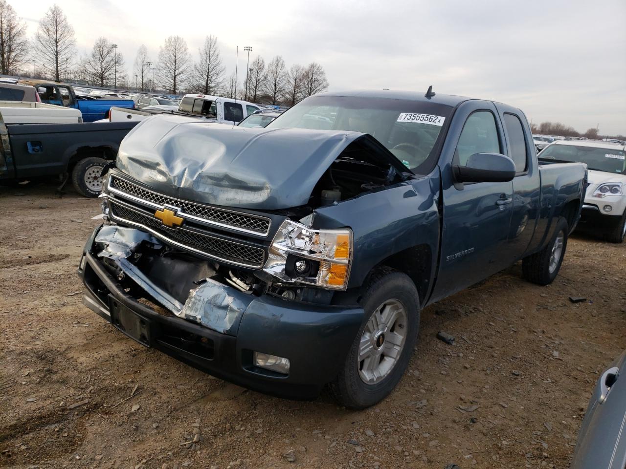 2013 Chevrolet Silverado K1500 Ltz VIN: 1GCRKTE73DZ323629 Lot: 73555562