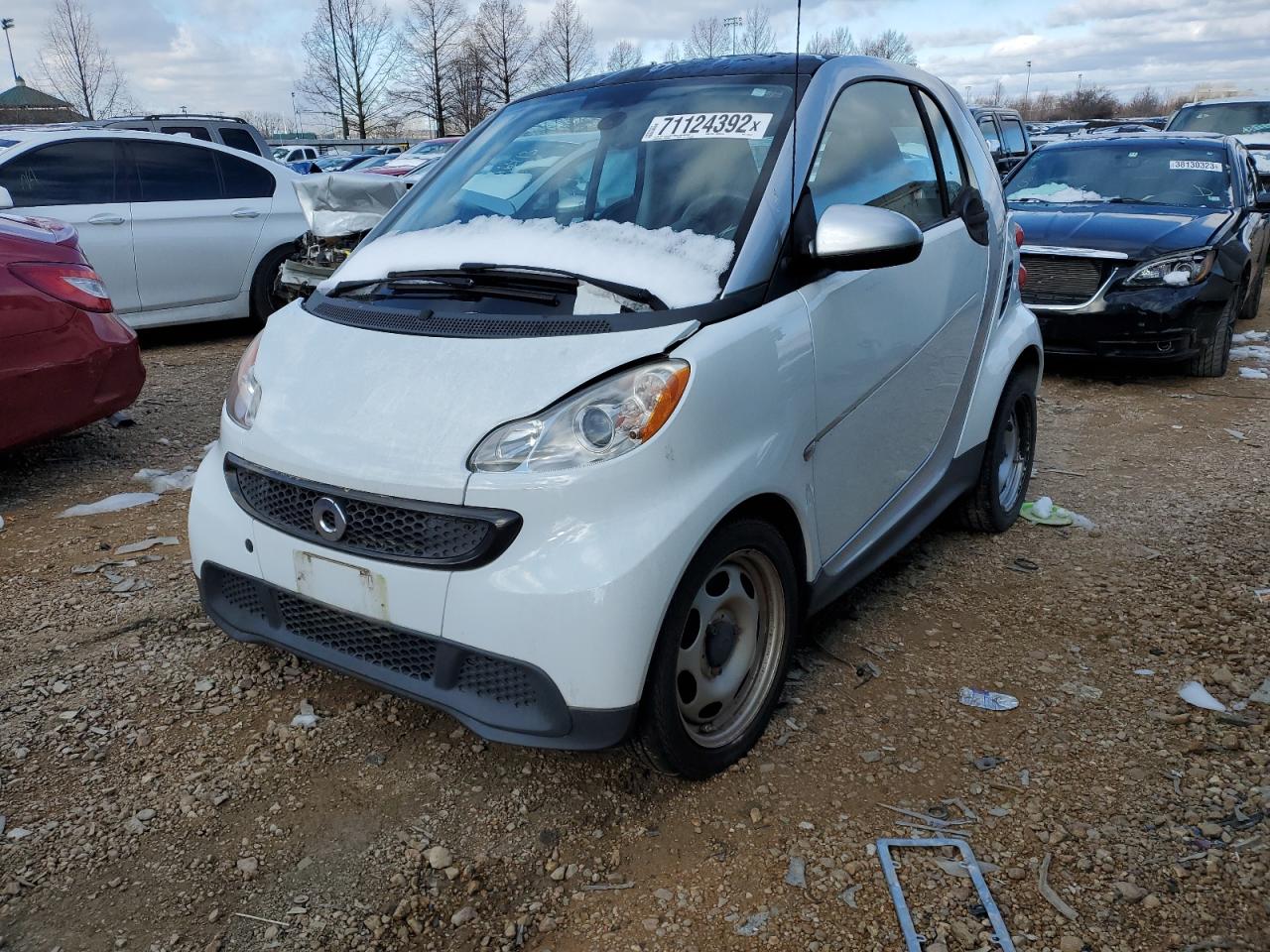 2015 Smart Fortwo Pure VIN: WMEEJ3BA8FK790317 Lot: 71124392