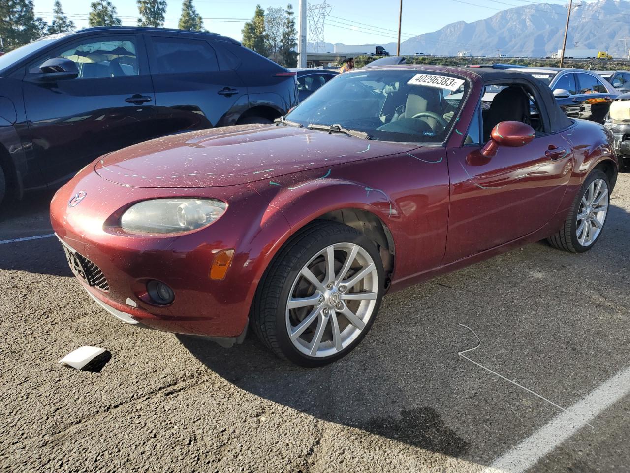 2006 Mazda Mx-5 Miata VIN: JM1NC25F160103166 Lot: 40296383