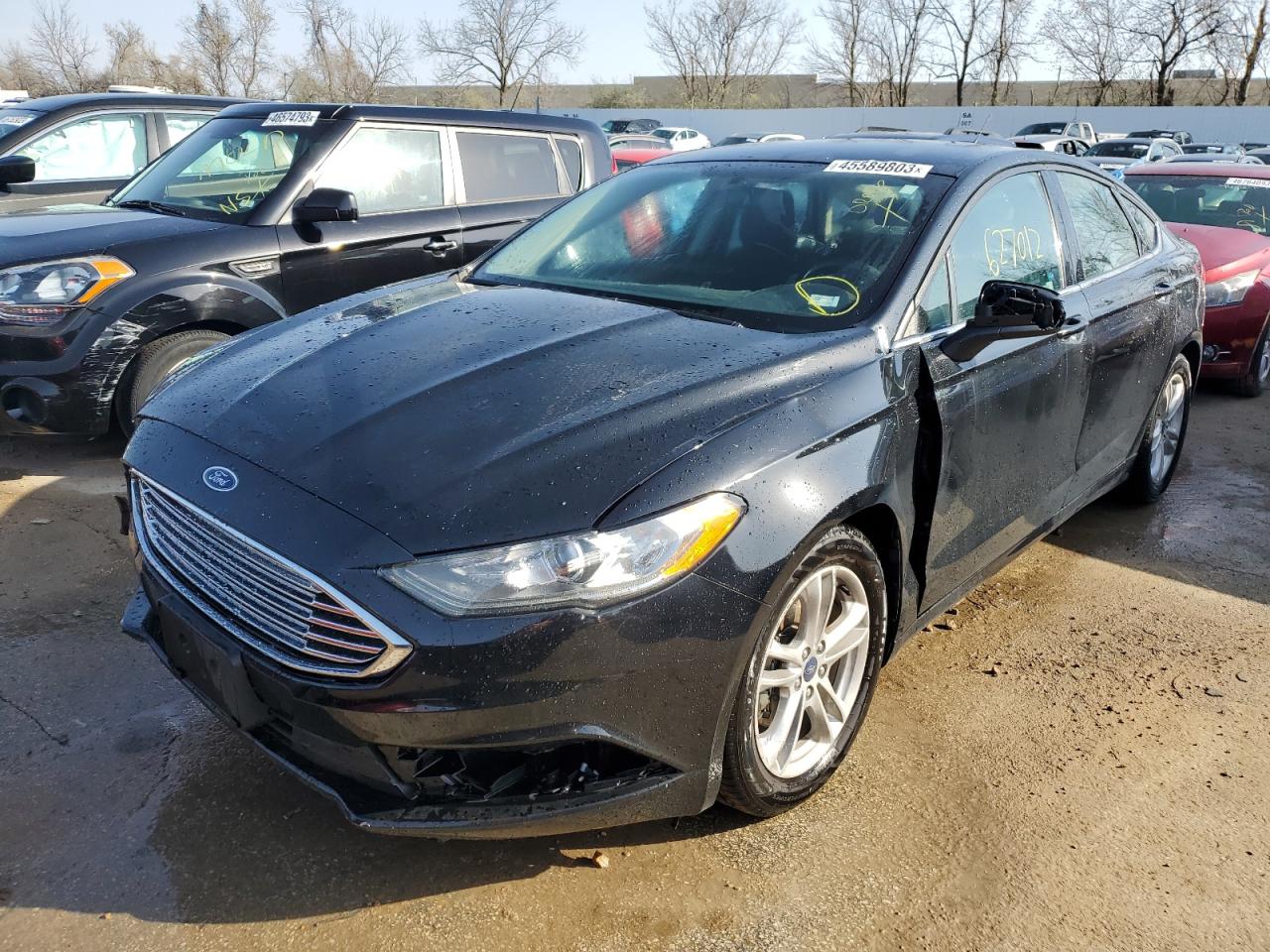 2018 Ford Fusion Se VIN: 3FA6P0HDXJR148208 Lot: 45589803