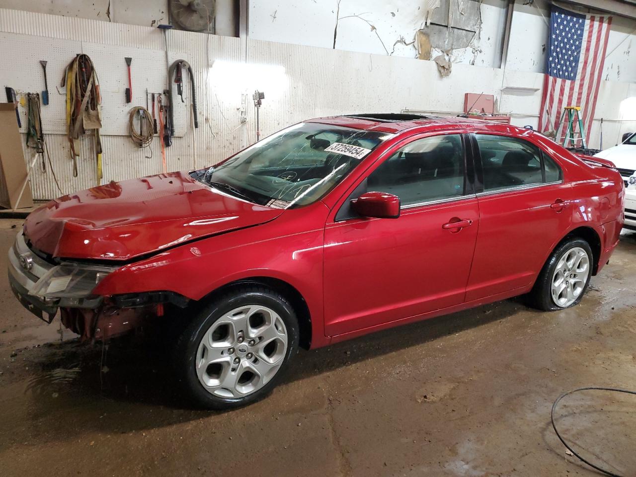 2010 Ford Fusion Se VIN: 3FAHP0HA9AR350410 Lot: 37259454