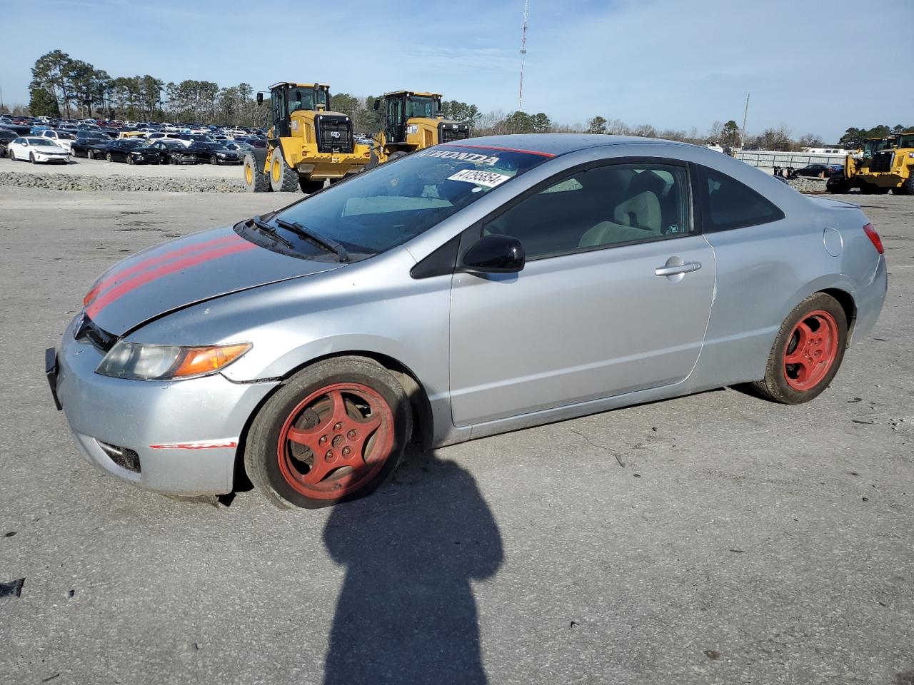 2007 Honda Civic Lx VIN: 2HGFG12617H510684 Lot: 41295854