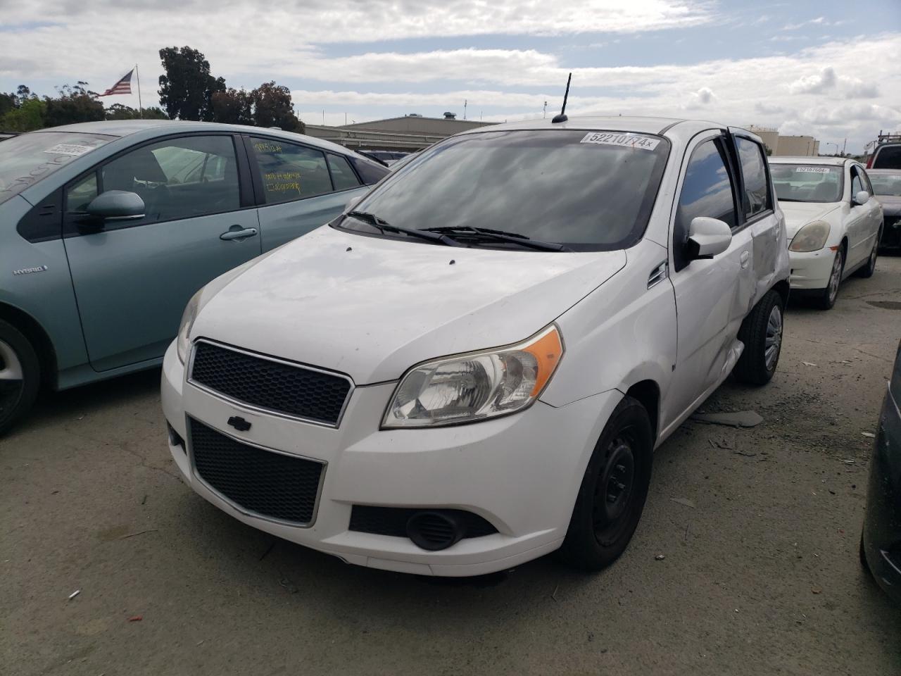 2009 Chevrolet Aveo Ls VIN: KL1TD66E79B659662 Lot: 52210774