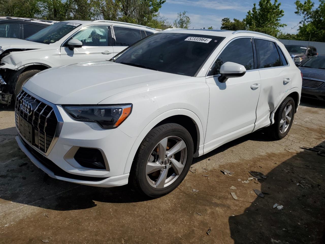 2020 Audi Q3 Premium VIN: WA1AECF37L1030727 Lot: 52333964