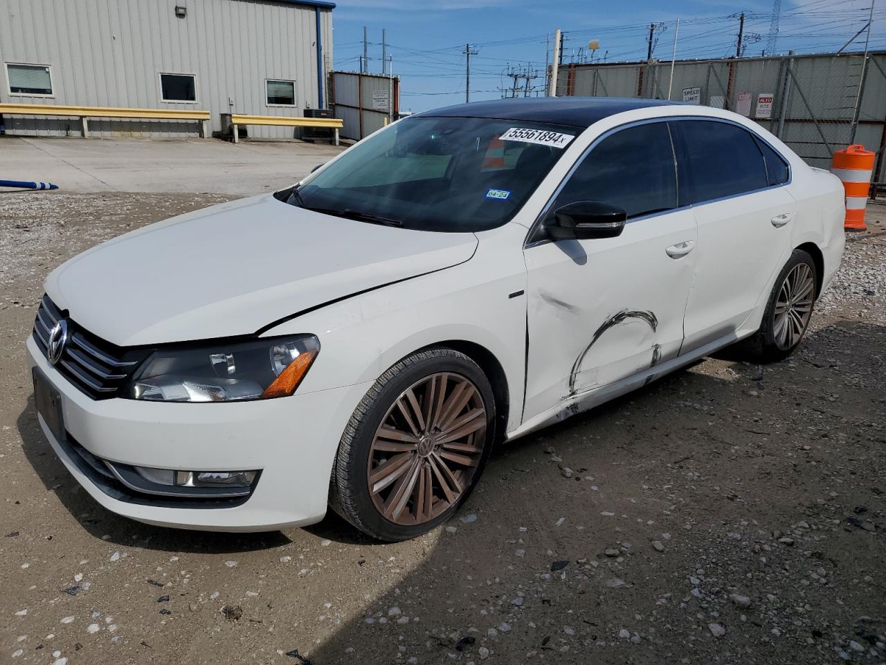 2014 Volkswagen Passat Se VIN: 1VWBS7A32EC121278 Lot: 55561894