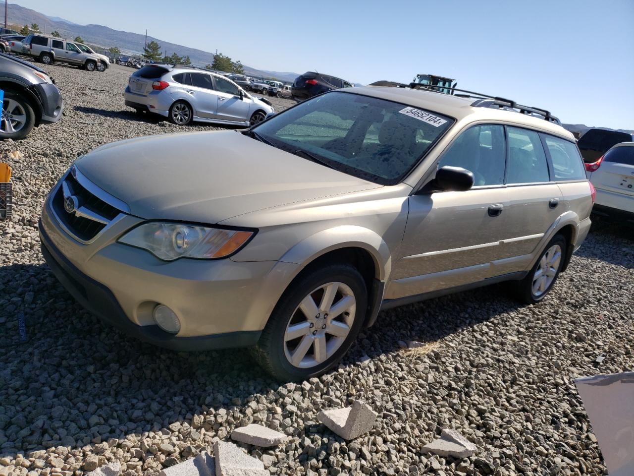 2008 Subaru Outback 2.5I VIN: 4S4BP61CX86340437 Lot: 54652104