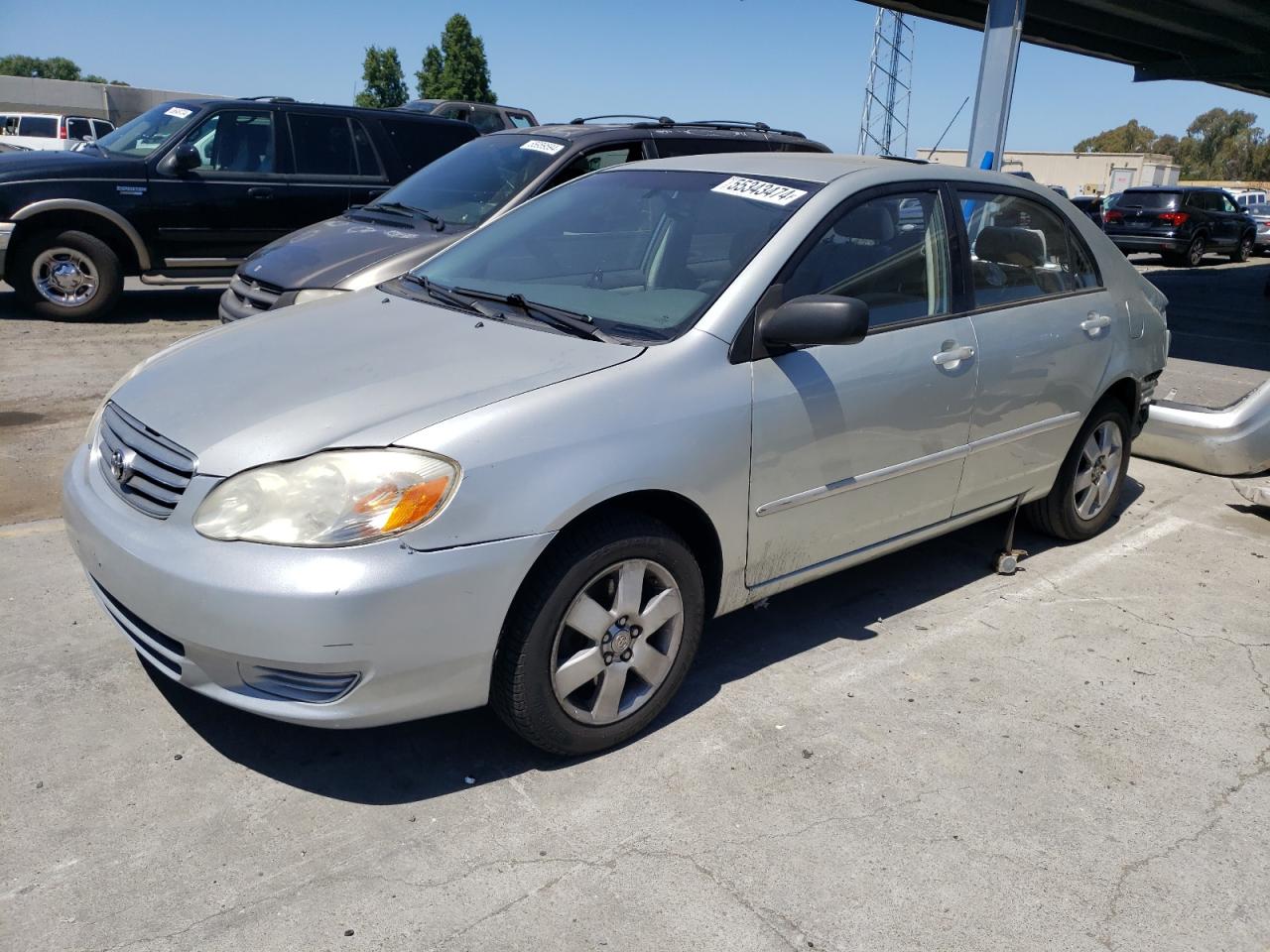 2003 Toyota Corolla Ce VIN: JTDBR32E530031354 Lot: 55343474