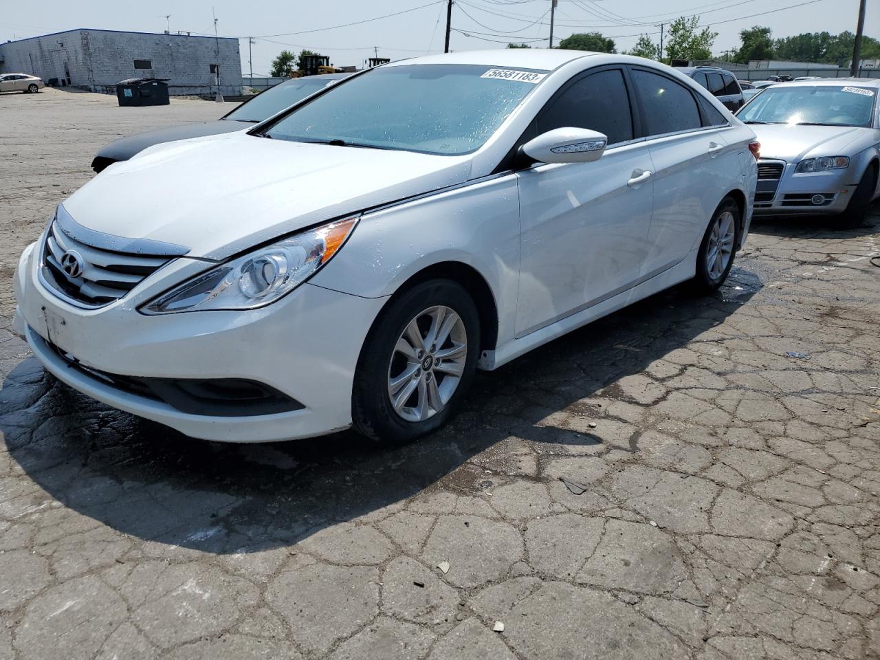 2014 Hyundai Sonata Gls VIN: 5NPEB4AC4EH877097 Lot: 56581183