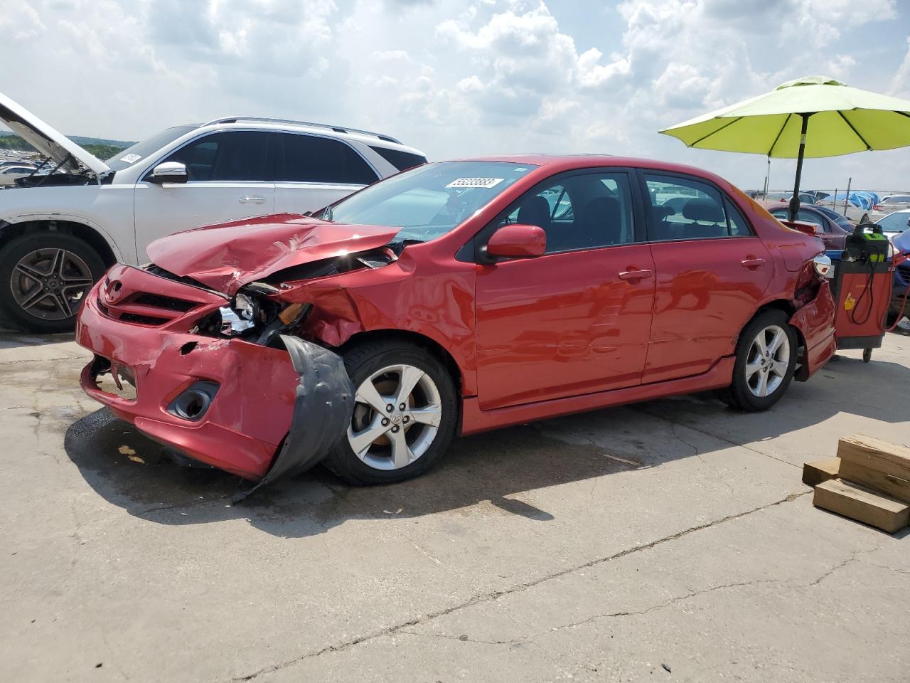 2011 Toyota Corolla Base VIN: 2T1BU4EE8BC725461 Lot: 55233883