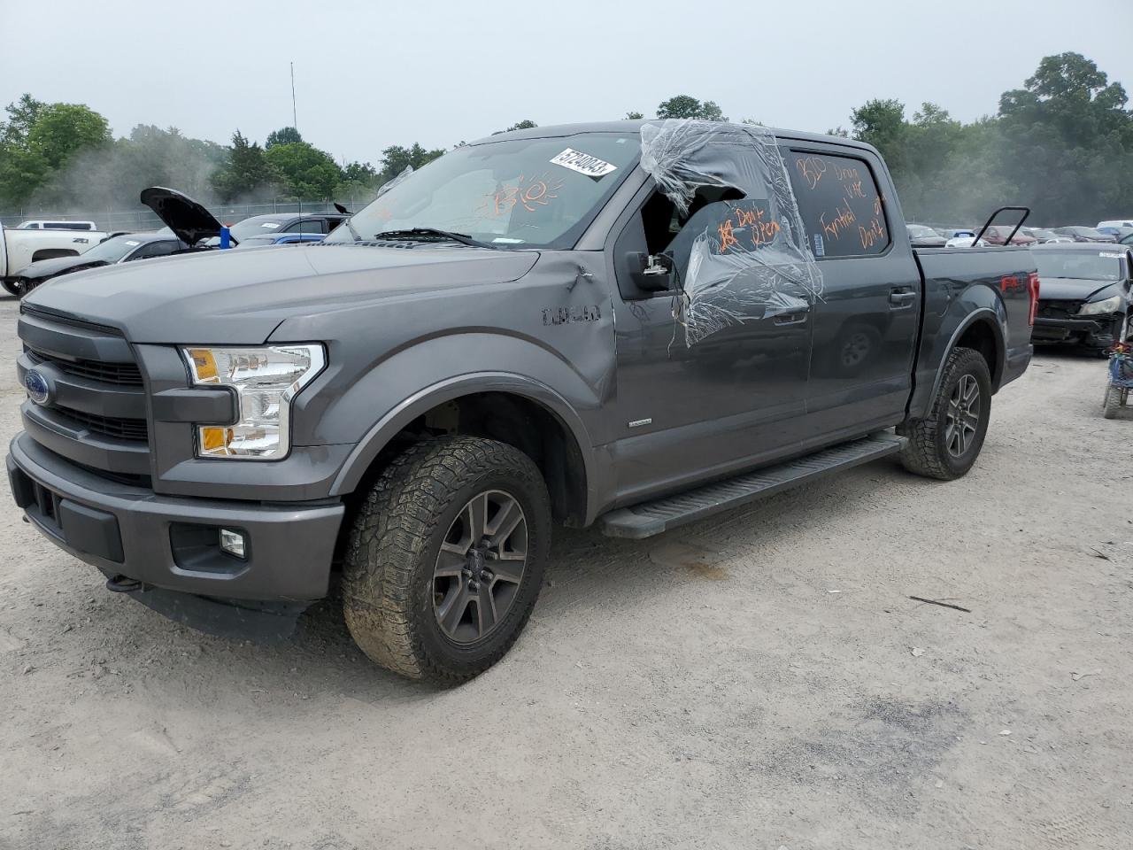 2015 Ford F150 Supercrew VIN: 1FTEW1EG8FFA66642 Lot: 57240043