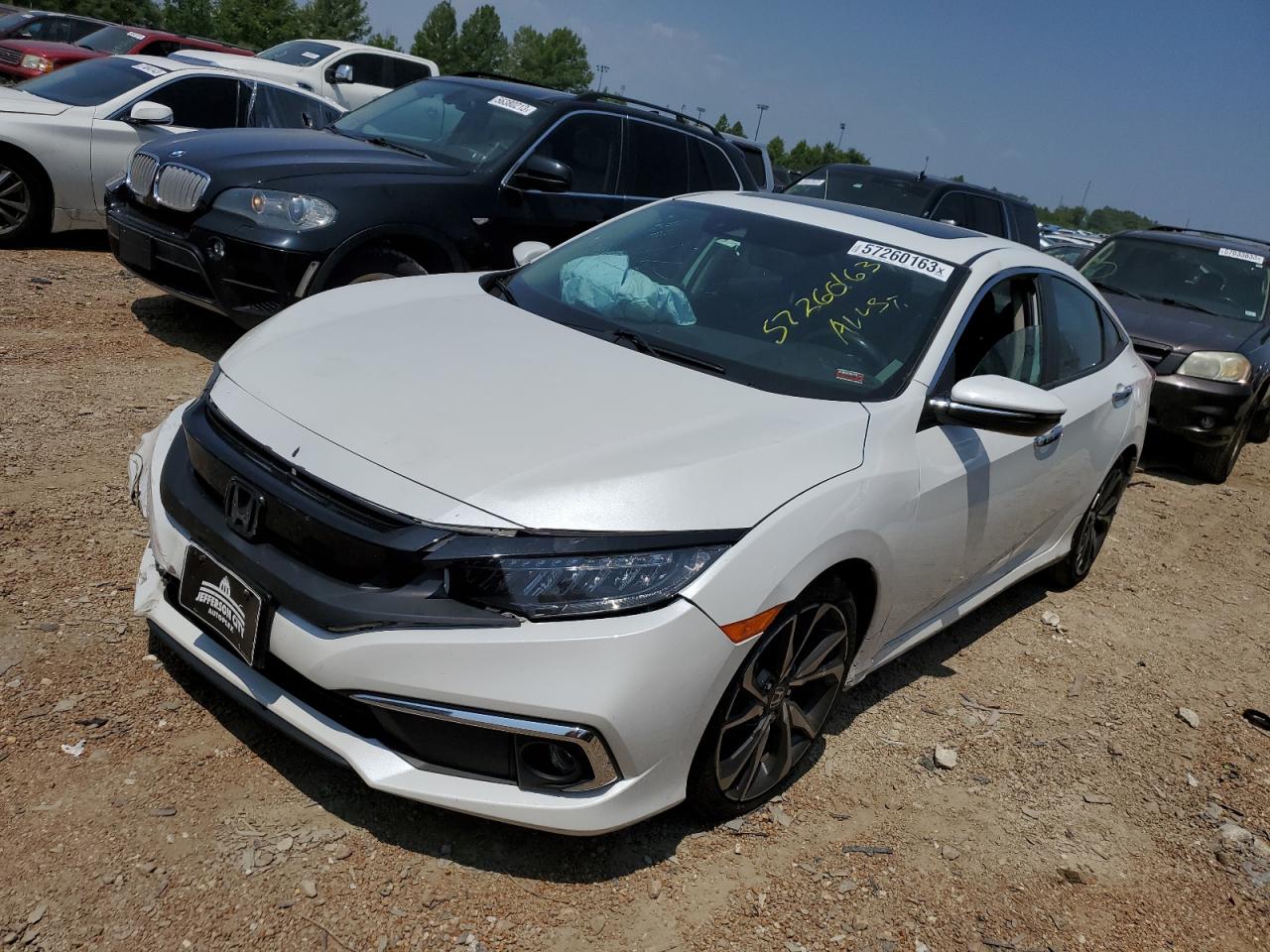 2019 Honda Civic Touring VIN: 19XFC1F97KE008488 Lot: 57260163