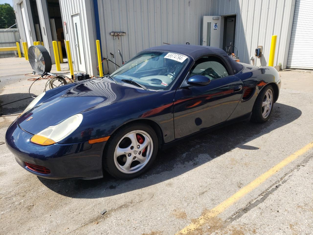 1997 Porsche Boxster VIN: WP0CA298XVS620610 Lot: 58674794