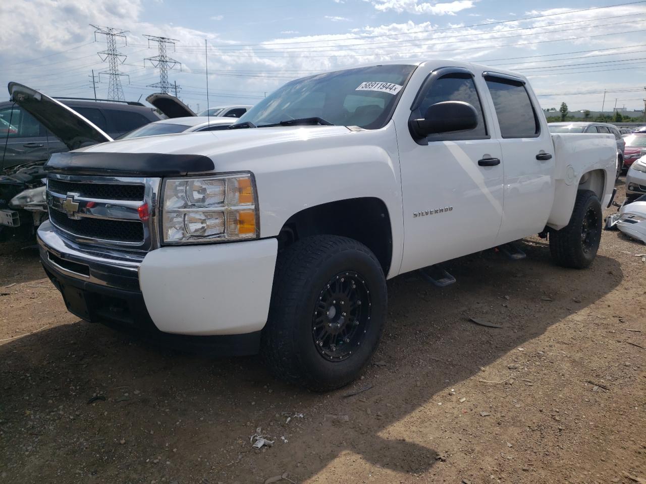 2011 Chevrolet Silverado K1500 Lt VIN: 3GCPKSEAXBG133126 Lot: 58911944