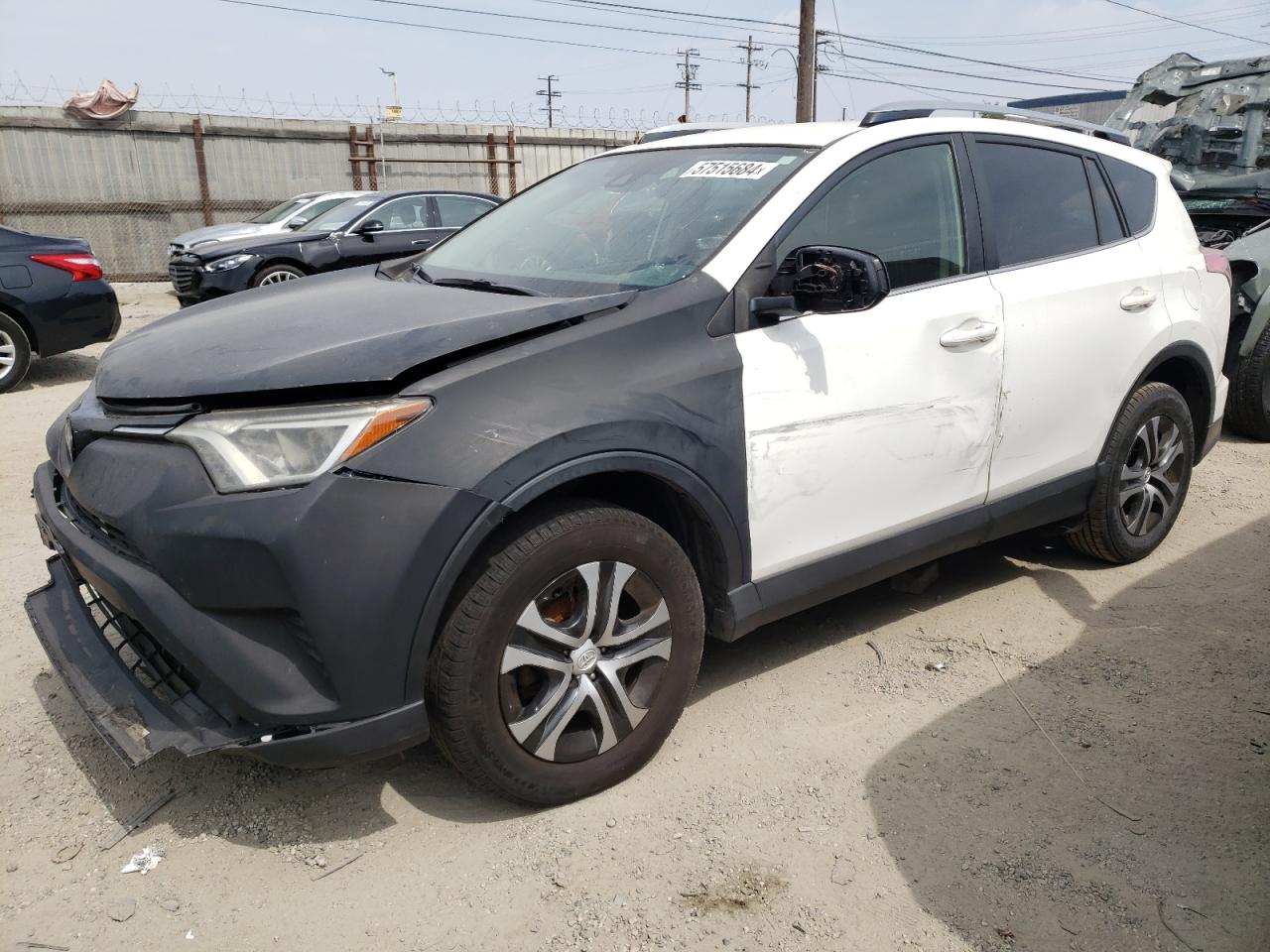 2017 Toyota Rav4 Le VIN: JTMZFREV6HJ129395 Lot: 57515684