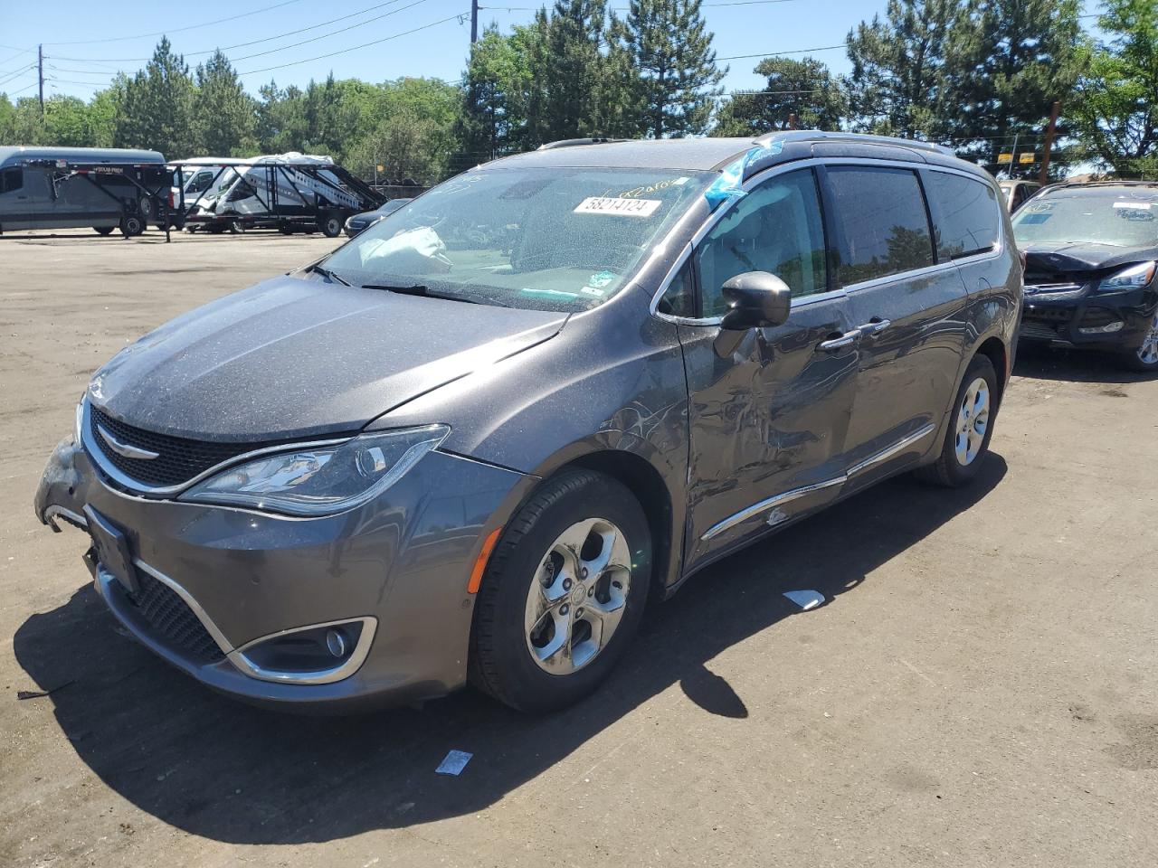 2017 Chrysler Pacifica Touring L Plus VIN: 2C4RC1EG6HR778475 Lot: 58214124