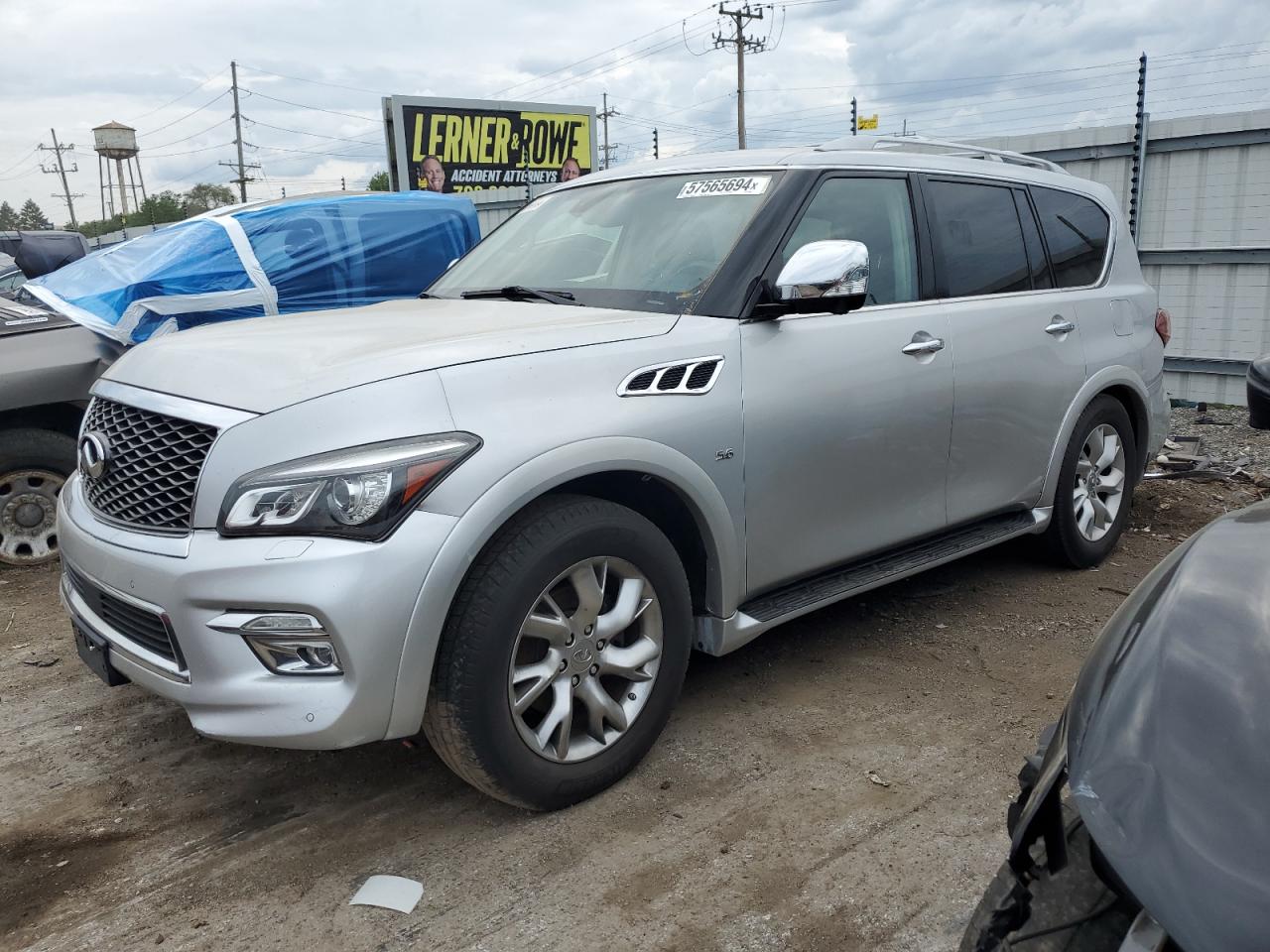 2015 Infiniti Qx80 VIN: JN8AZ2NC3F9370697 Lot: 57565694