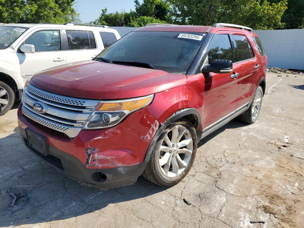 2015 Ford Explorer Xlt VIN: 1FM5K8D81FGB55344 Lot: 59703294