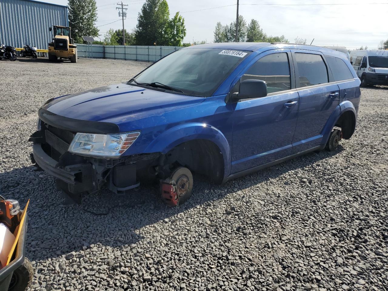 2015 Dodge Journey Se VIN: 3C4PDCABXFT645433 Lot: 58879164