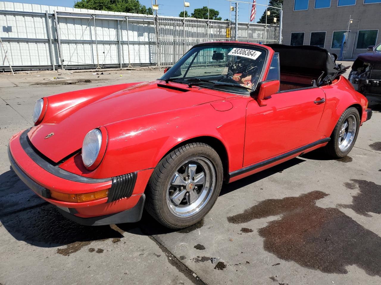 1987 Porsche 911 Carrera VIN: WP0EB0916HS170505 Lot: 58306364