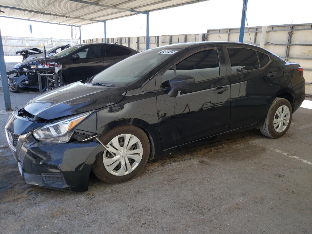 2022 Nissan Versa S VIN: 3N1CN8DV0NL833068 Lot: 58219424