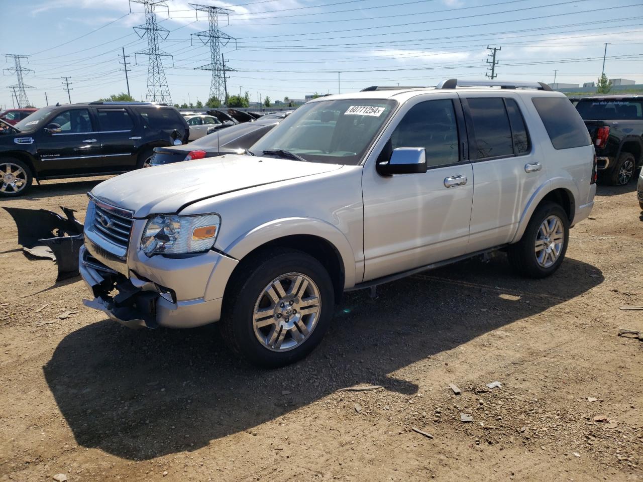 2009 Ford Explorer Limited VIN: 1FMEU75809UA44549 Lot: 60771254