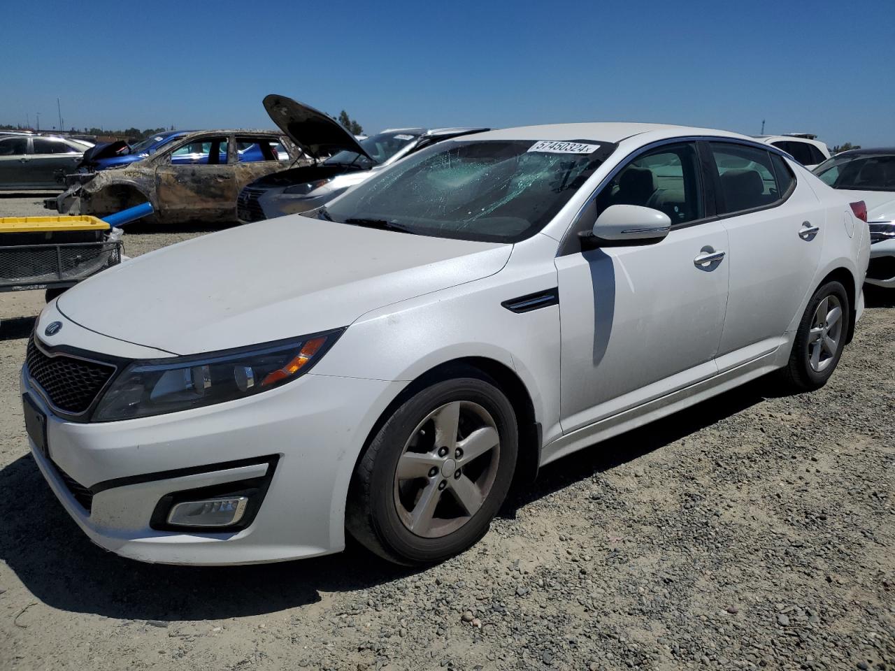 2015 Kia Optima Lx VIN: KNAGM4A71F5559104 Lot: 57450324