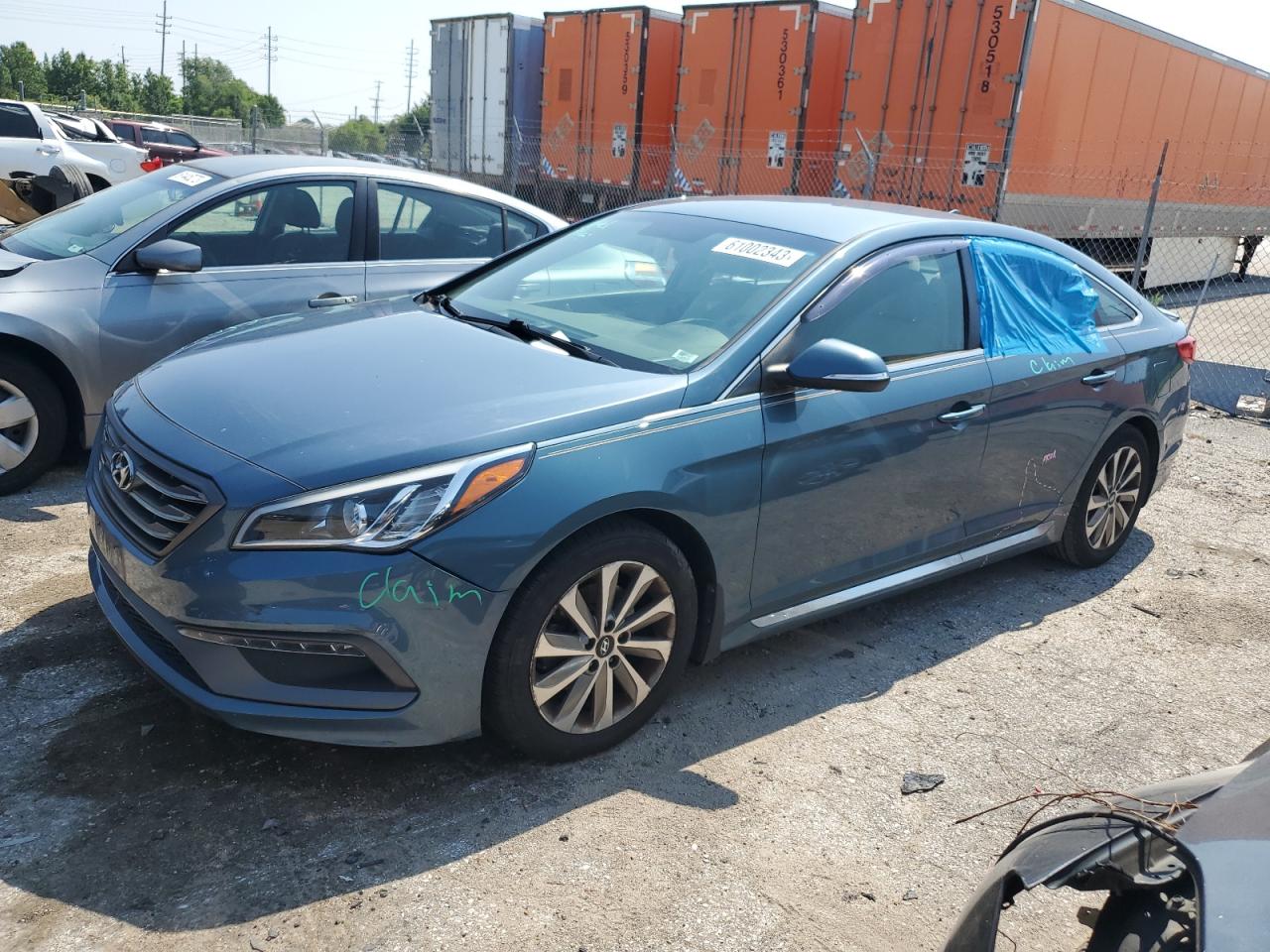 2015 Hyundai Sonata Sport VIN: 5NPE34AF4FH162300 Lot: 61002343