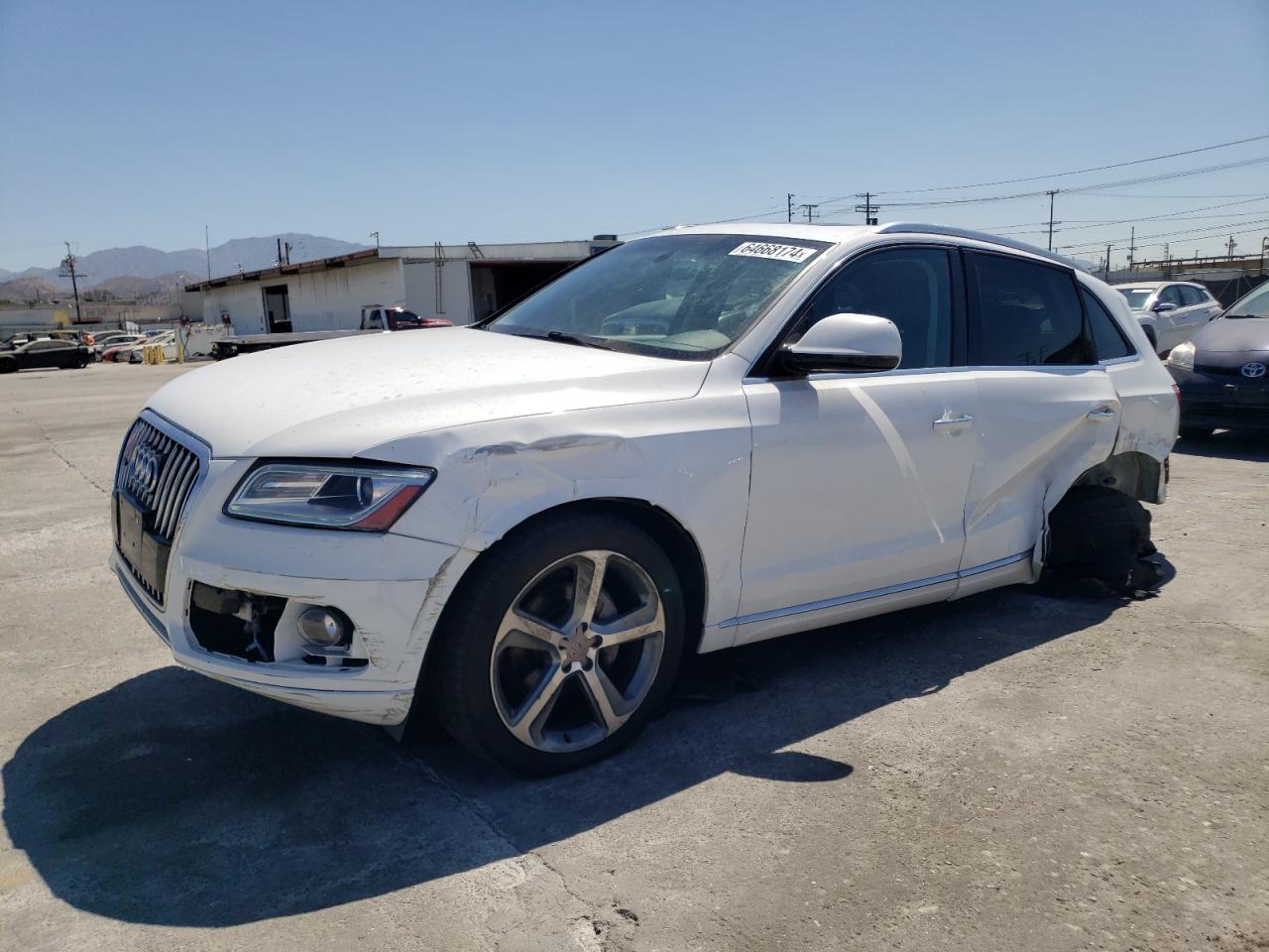 2016 Audi Q5 Premium VIN: WA1C2AFP7GA077724 Lot: 64668174