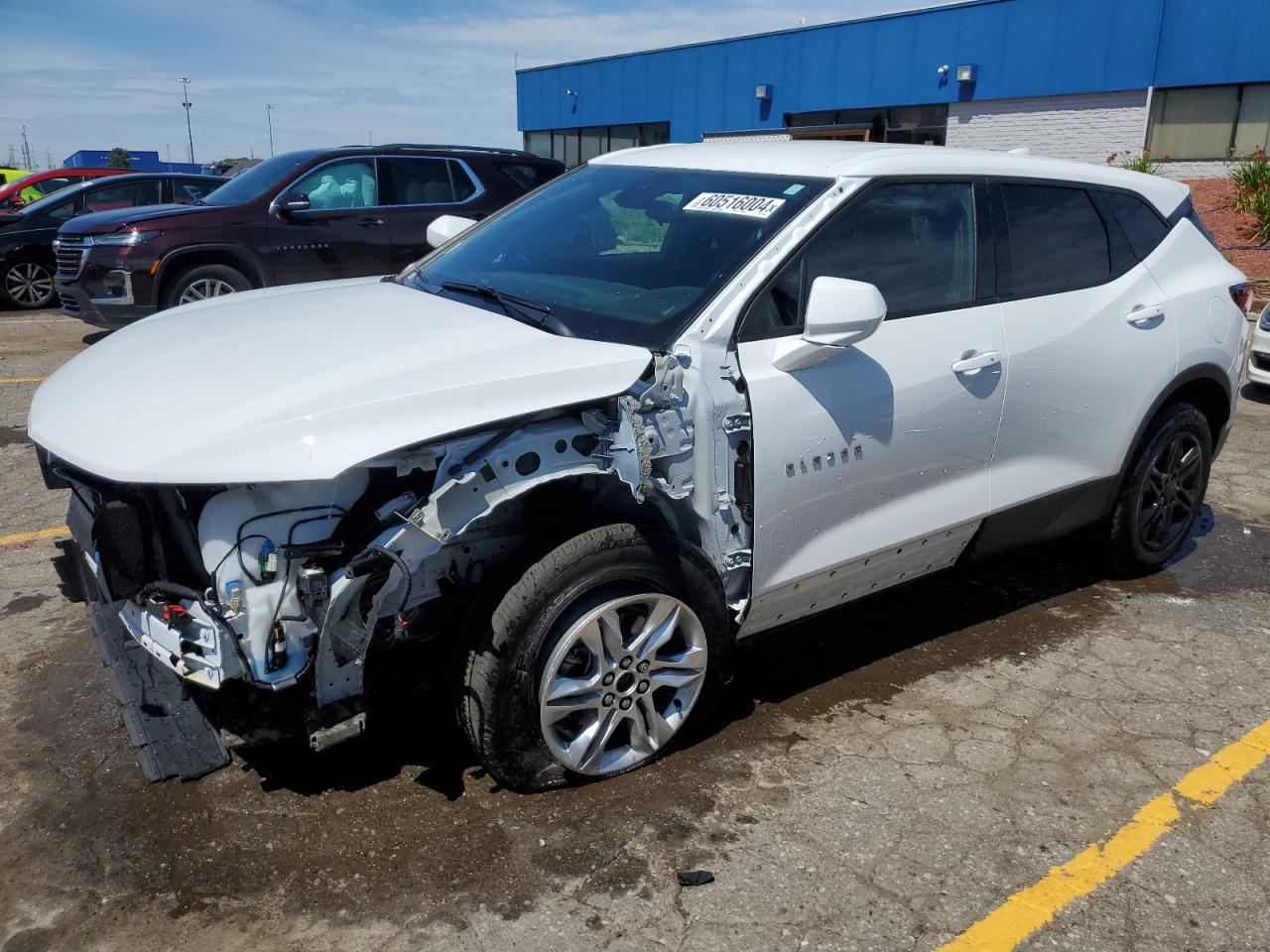 2021 Chevrolet Blazer 2Lt VIN: 3GNKBCR4XMS531836 Lot: 60516004