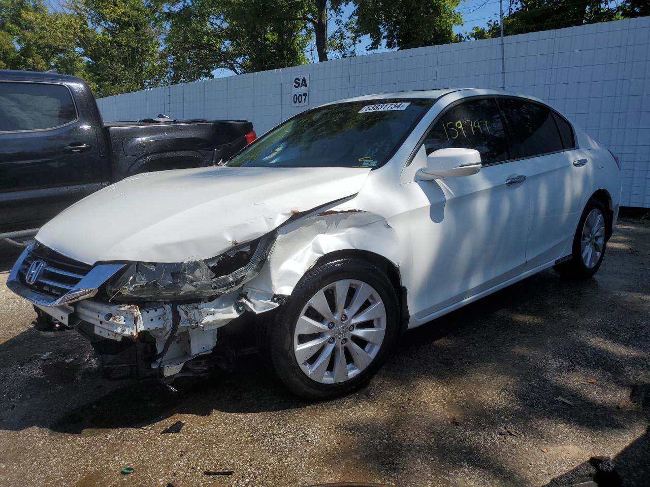 2013 Honda Accord Exl VIN: 1HGCR2F8XDA278983 Lot: 63831734