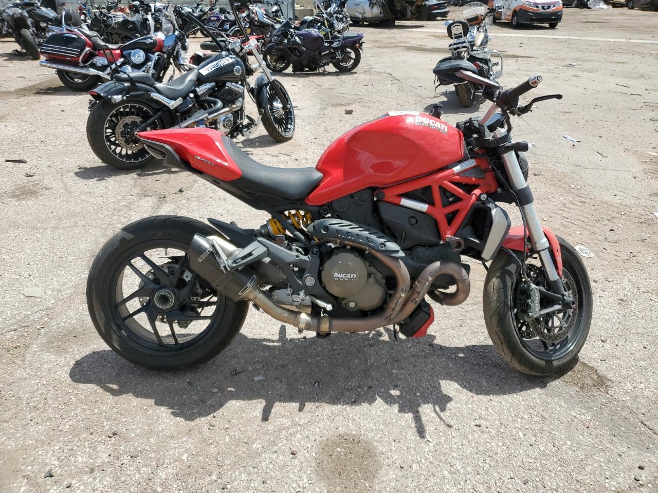 2015 Ducati Monster 1200 S VIN: ZDM1RBSV7FB006328 Lot: 61307404