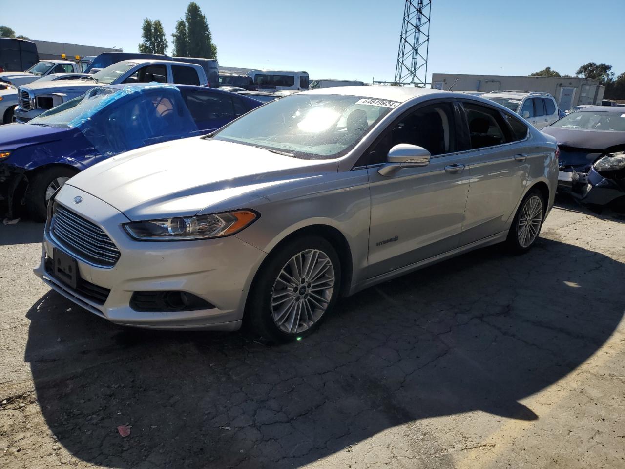 2016 Ford Fusion Se Hybrid VIN: 3FA6P0LU2GR329481 Lot: 64649924