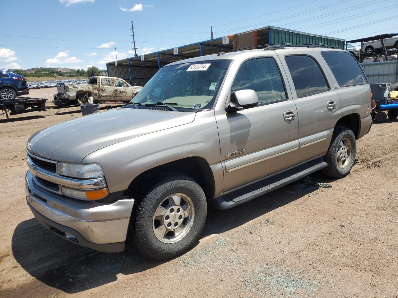 2002 Chevrolet Tahoe K1500 VIN: 1GNEK13ZX2R299308 Lot: 62135714