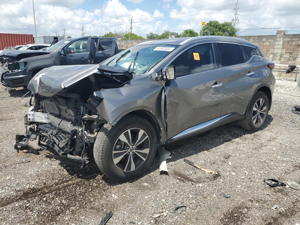 2020 Nissan Murano Sv VIN: 5N1AZ2BS6LN152808 Lot: 64883584