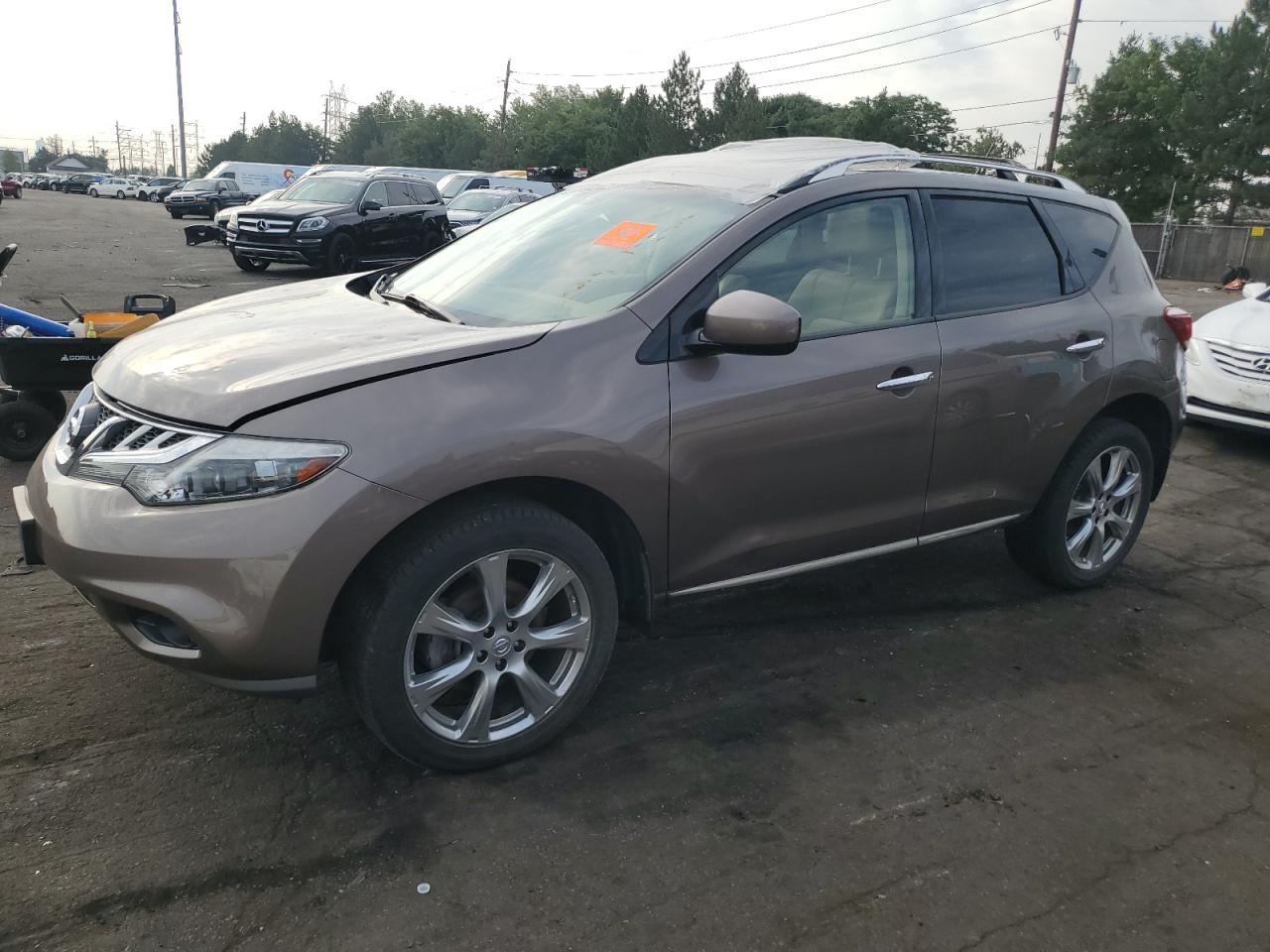 2014 Nissan Murano S VIN: JN8AZ1MW4EW521410 Lot: 59579204