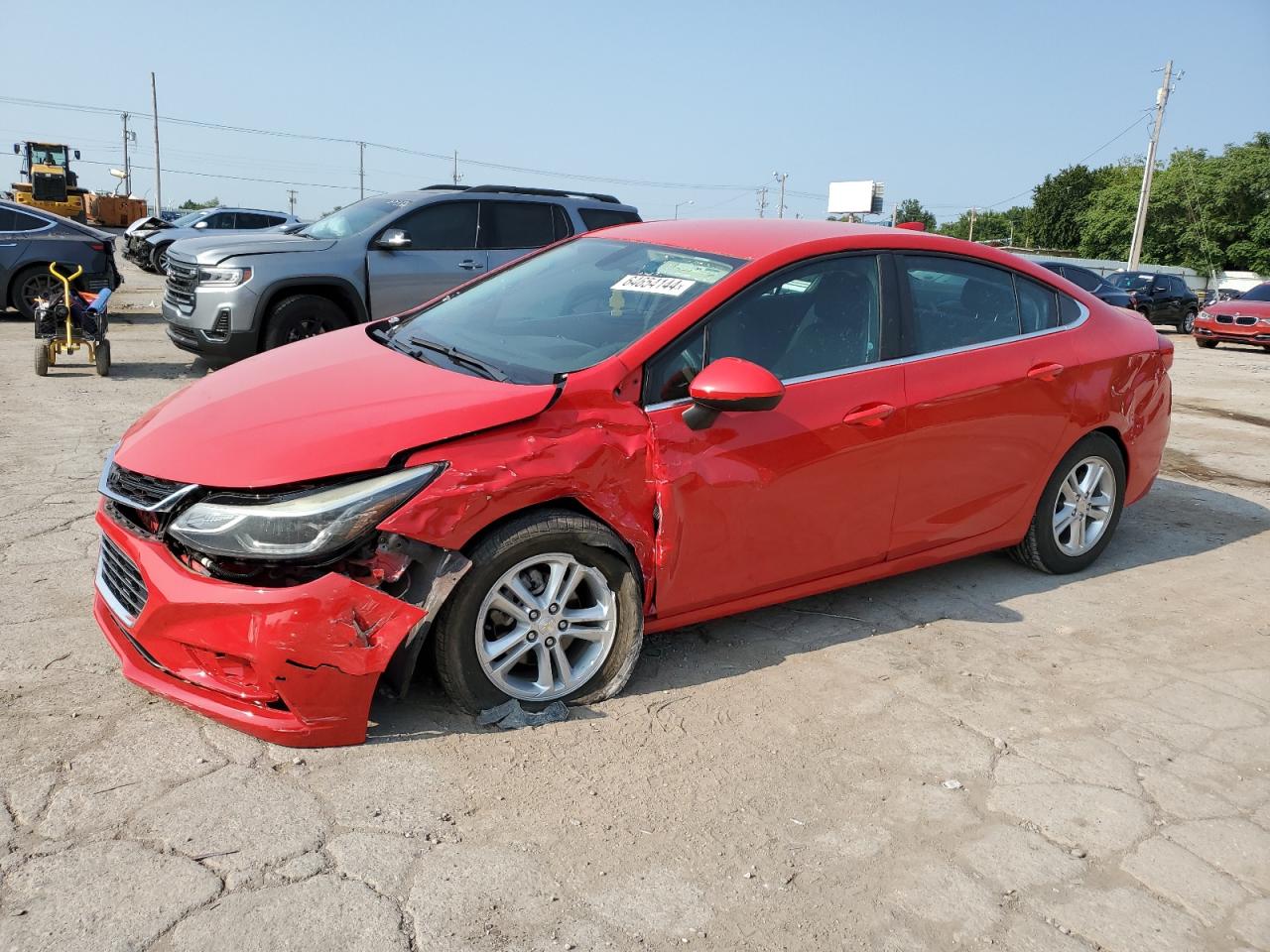 2018 Chevrolet Cruze Lt VIN: 1G1BE5SM1J7155052 Lot: 64654144