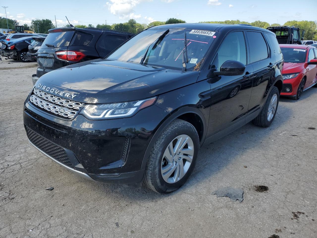 2020 Land Rover Discovery Sport VIN: SALCK2FX2LH861296 Lot: 58836653