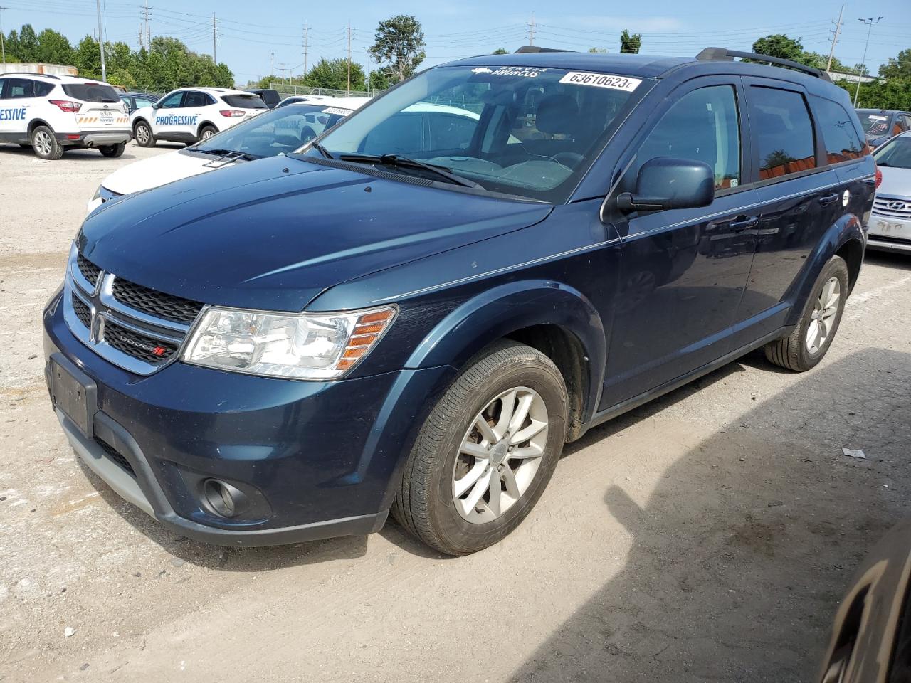 2013 Dodge Journey Sxt VIN: 3C4PDCBG5DT505247 Lot: 63610623