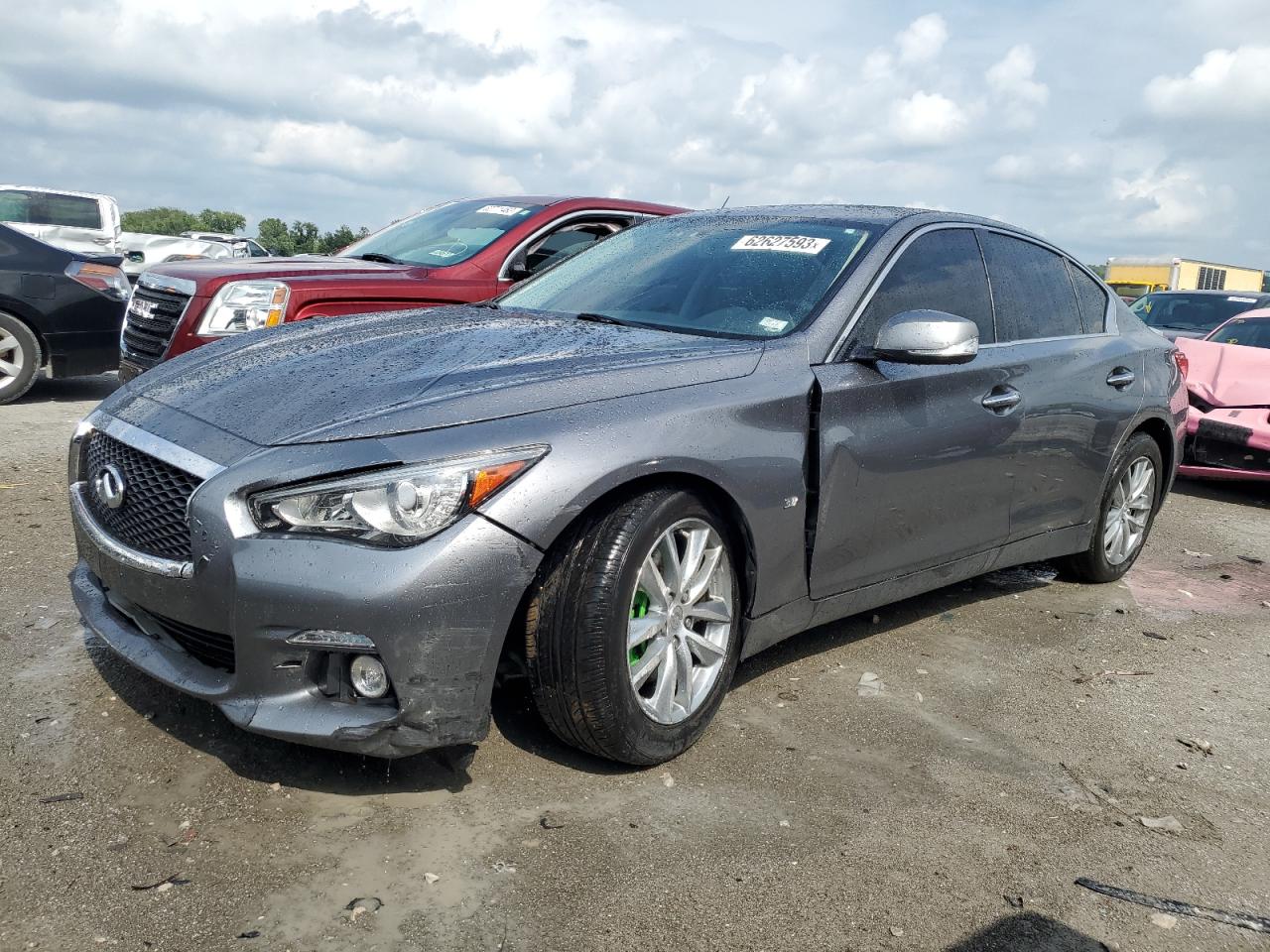 2015 Infiniti Q50 Base VIN: JN1BV7AR6FM424075 Lot: 62627593