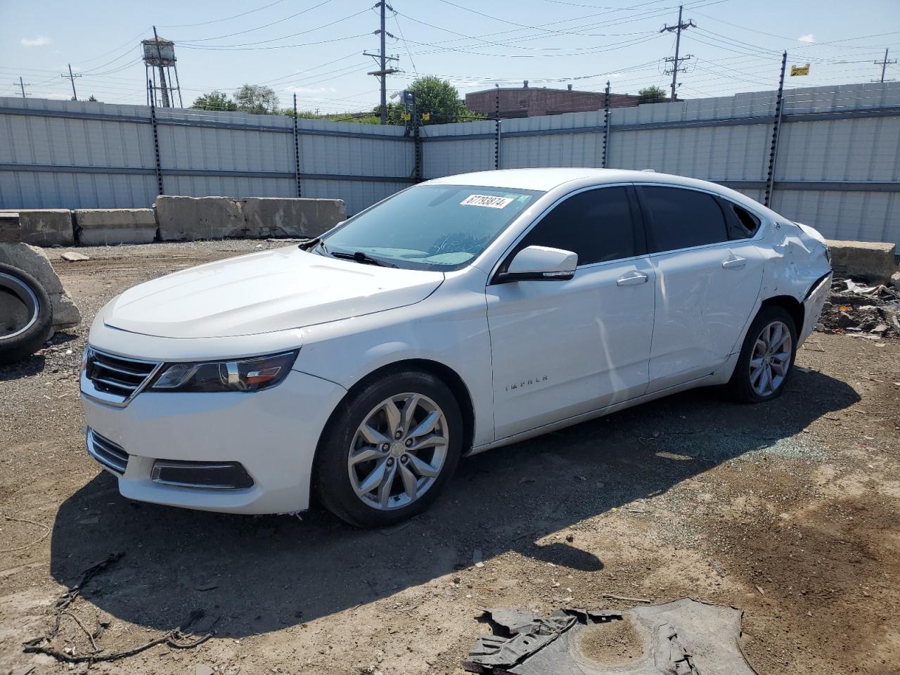 2017 Chevrolet Impala Lt VIN: 1G1105SA2HU160644 Lot: 67793874