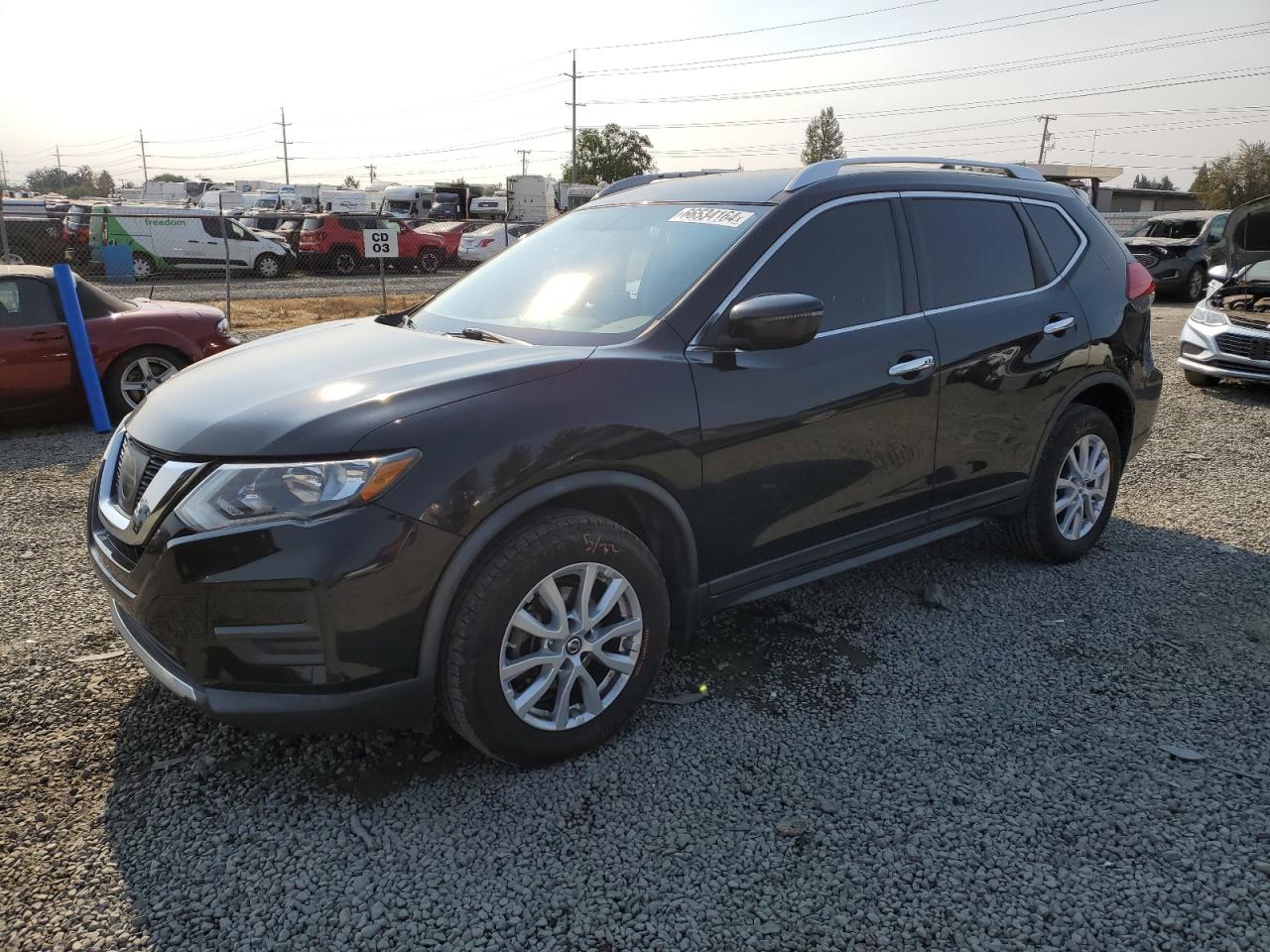 2017 Nissan Rogue S VIN: KNMAT2MV8HP589069 Lot: 66534164