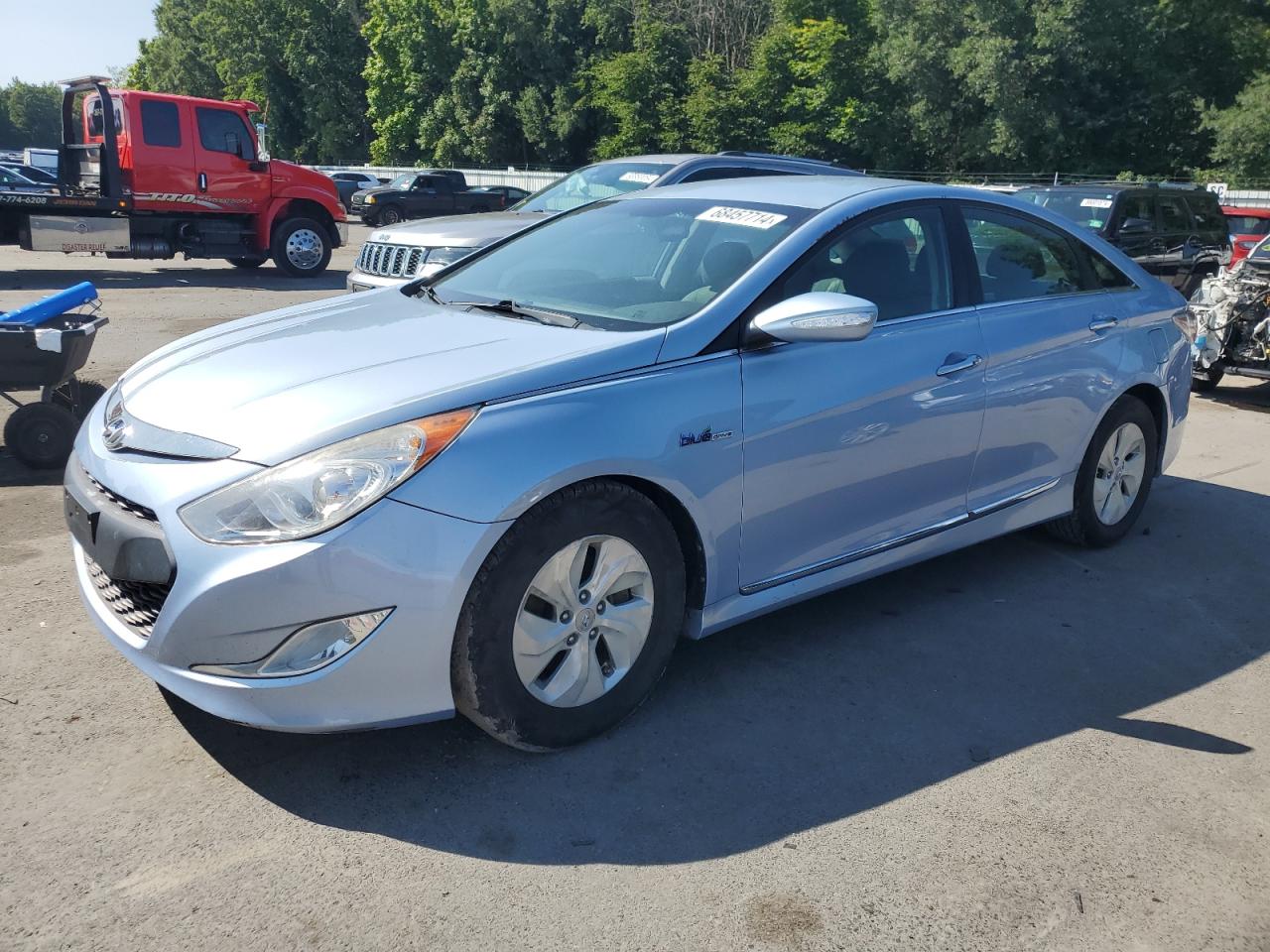 2015 Hyundai Sonata Hybrid VIN: KMHEC4A45FA135236 Lot: 68457714